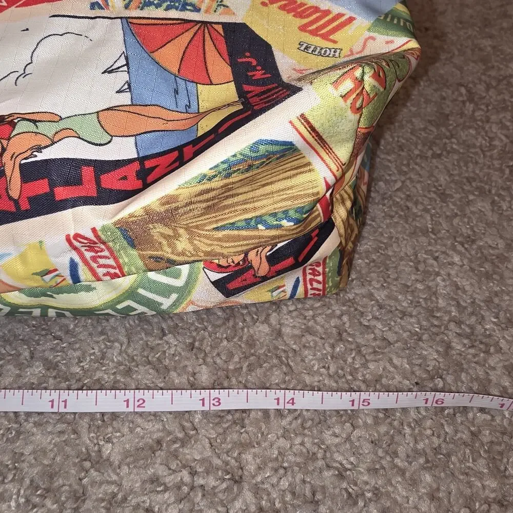 EUC Vintage LeSportsac Travel Design Medium Tote (Measurements In Photos) - Picture 7 of 7